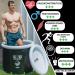 High-Quality Portable Ice Bath for Athletes | Indoor & Outdoor Use | Ice Barrel with Cover - Buy Online on GoSupps.com