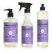 Mrs. Meyer's Lilac Kitchen Set Dish Soap | Hand Soap | Multi-Surface Cleaner, 3 CT Lilac 3 Piece Set