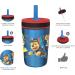 Zak Designs PAW Patrol Kelso Tumbler Set - 15 fl oz 3 Piece Bundle for Kids - Leak-Proof Lid with Straw - Plastic and Stainless Steel Cups with Sipper - Paw Patrol Theme - Buy Online on GoSupps.com