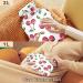 NAANLE Cartoon Cherry Berries Transparent 2L Hot Water Bottle - Large Heat & Cold Therapy for Pain Relief - Buy Online on GoSupps.com