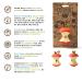 Oli & Carol Pepa the Apple Baby Teething Ring - Natural Rubber Red Teether for Infants | Shop Internationally - Buy Online on GoSupps.com