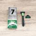 Premium 7-Layer Shaving Set with Comfortable Rubber Handle - Replaceable Head Care Tool for a Smooth Shave | International Shipping Available - Buy Online on GoSupps.com