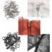 Sew-on Snap Press Button Hook and Eye Closure for Skirts, Dresses, Bras, Crafts - Buy Online on GoSupps.com