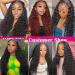 WENYU Deep Wave Transparent Lace Front Human Hair Wig - 150% Density Curly Lace Frontal Closure for Black Women - Buy Online on GoSupps.com
