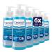 Clearasil pores cleaning washing gel - cleaning gel for pimples blackheads and impurities for cleaner skin on the face - 6 x 200 ml 200 ml (6 -pack)