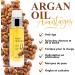 Argan Oil from Morocco Virgo Cold Pressed Organic 100% Pure 30 ml Anti-Aging Moisturizing Face and Body Hair Care Beard and Nails Anti Stretch Marks and Healing - Buy Online on GoSupps.com