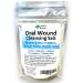Urban ReLeaf Oral Wound Cleansing Salt 6 oz Bag! Makes 90 Cups of Solution. Soothe Heal Irritation Dental Work. 100% Natural Braces Mouth Gum Canker Sores Dentures. Made in USA Fresh!