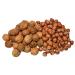 Igart hazelnuts 10kg + walnuts 10kg in the shell |Mix |Hazelnuts |Walnuts |Tasty ripe walnuts |Untreated |Eco quality |Harvest 2023 |Delicacies |Supernut |Natural lamps 10kg hazelnuts + 10kg walnuts