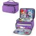 Luxja Sewing Accessories Organizer with 2 Detachable Clear Pockets - Purple Sewing Supplies Organizer (Patent Design) - Buy Online on GoSupps.com