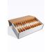 FRUTEG Candi sugar sticks brown | 100 candy chopsticks in carton | Delicious tea sugar on the stalk - not only for East Friesen tea | Brown Candi Sugar Tea Sticks | Brown Kandis Sticks 100 pieces