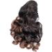IMISSU Long Curly Claw Ponytail Clip On Hair Extension Pony Tail Hair Piece (Black Ombre Brown 1T30) - Buy Online on GoSupps.com