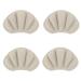 Flintronic 2 Pair Sneaker Repair Patch Heel Patch Shoes Heel Repair Sneaker Leather Heel Protector Heel Pad Repair for Most Types Apricot #1 2 Pairs-beige