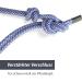 Premium Knothalter for Floor Work - COB Knot-Halter for Free Work & Training | Royal Blue-White - Buy Online on GoSupps.com