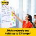 Post-it Super Sticky Easel Pad  25 x 30 Inches  30 Sheets/Pad  1 Pad (559SS)  Large White Premium Self Stick Flip Chart Paper  Super Sticking Power - Buy Online on GoSupps.com