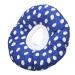 Earrage cushion cotton-ear pain relief cushion ear hole piercing cushion sweet bunny-pressure-ear pain relief cushion for side sleepers 11.4 inches (blue)