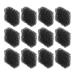 Stipple Sponge Block 12 Pcs Halloween Makeup Blood Sponge Special Effects Makeup Sponge for Stubble Bruise Bleeding Effect (Oversize Hole)