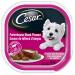 CESAR Adult Wet Dog Food Classic Loaf in Sauce Entr es - Porterhouse Steak 100g Tray (24 Pack) Porterhouse 100 g (Pack of 24)