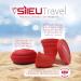 Pack Soneu Travel Menstrual Cup XS - Rose Red Flexible with Case & Sterilizer | Eco-Friendly Period Care - Buy Online on GoSupps.com