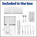 Waterpik Complete Care 9.0 Sonic Toothbrush & Water Flosser Set, White - 11 Piece Kit - Buy Online on GoSupps.com