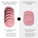 Tweezerman Rose Tea Reusable Makeup Remover Pads - Eco-Friendly Skincare Solution - Buy Online on GoSupps.com