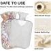 NAANLE 2L Hot Water Bottle - Mandala Marble Paisley - Pain Relief for Menstrual Cramps & Heat Therapy - Buy Online on GoSupps.com
