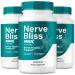 (3 Pack) Nerve Bliss Max Official Nervebliss for Neuropathy Capsules with a Natural Blend for Daily Comfort and Overall Nerve Health Support Just 2 Easy-to-Swallow Pills a Day (180 Capsules)