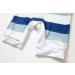Baby Boys Sunsuit UPF 50+ Sun Protection One Piece Swimwear Set with Sun Hat (Blue Stripe 18-24 Months) - Buy Online on GoSupps.com