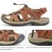 7Strobbs Men's Closed Hiking Sandals | Breathable Trekking & Beach Sandals | Size 41-45 | Light Brown - Buy Online on GoSupps.com
