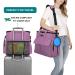 Airline Approved Pet Travel Bag - Modokers Weekend Dog Ice Set for Dogs & Cats - Multifunctional Organizer in Pink - Buy Online on GoSupps.com