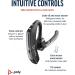 Plantronics Poly Voyager 5200 Wireless Headset - Noise-Canceling Mic, Ergonomic Design & Voice Controls - Bluetooth Single-Ear Headset for Mobile & Tablet - Buy Online on GoSupps.com