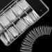 Ballerina Nails Long False Nails Coffin Fake Nails Full Cover Length 100 Pieces Artificial Fingernails Tip with Case for Nail Salons and DIY Nail Art 10 Sizes (Clear) Assorted Color