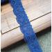 Lace Realm 1-1.5 Inch Wide Embroidery Floral Lace Elastic Trim Fabric - 4 Colors - DIY Craft Supply - 9 Assorted Patterns - 1 Yard Each - 5802 - Buy Online on GoSupps.com