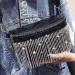 Coucoland 1 Yard Rhinestone Fringe Trim Tassel Chain Belt Ribbon - 3 inches Silver | Sewing Crafts Clothing Accessories - Buy Online on GoSupps.com