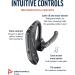Plantronics Poly Voyager 5200 UC Wireless Headset & Charging Case - Bluetooth Headset with Noise-Canceling Mic - Amazon Exclusive - Buy Online on GoSupps.com