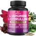 BMVINVOL L Arginine L Citrulline Supplement Plus Beet Root Moringa Olive Red Spinach for Support Daily - 90 Capsules