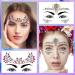 Mermaid Face Gems - 4 Sets Body & Eye Jewels for Women | Rave & Festival Party Accessories - Buy Online on GoSupps.com