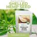 Healthworks Organic Shelled Hemp Seeds - 32 Ounces | Omega 3 & 6, Fiber, Protein | Canadian/European Sourced | Great for Shakes, Smoothies, Oatmeal - Buy Online on GoSupps.com