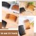 SUNNOW 12Pcs Hair Combs Slides - Plastic French Twist Decorative Hair Accessories for Women Girls - 16 and 23 Teeth (Black, Transparent, Brown) - Buy Online on GoSupps.com