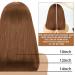 Eyefanniy Brown Bob Human Hair Wig 10 Inch 150% Density HD Lace Front | Short Bob Wig for Black Women - Buy Online on GoSupps.com