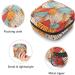 Autumn Floral Vintage Leaves Period Bag - Sanitary Napkin Storage & Travel Makeup Pouch - Buy Online on GoSupps.com