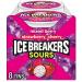 ICE BREAKERS Sour Mints - Mixed Berry, Strawberry, Cherry - 1.5 Oz - Pack Of 8