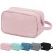 Travel Toiletry Wash Bag for Women Traveling Dopp Kit Makeup Bag Organizer for Toiletries Accessories Cosmetics (Pink) A-pink