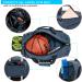 Kuston Sports Gym Bag with Shoes Compartment & Wet Pocket - Blue | Duffel Bag for Men and Women - Buy Online on GoSupps.com