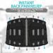Back Brace for Lower Back Pain Relief | Adjustable Lumbar Support Belt for Men & Women | XXL for Herniated Disc Sciatica & Scoliosis - Black - Buy Online on GoSupps.com