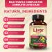 Liver Cleanse Detox & Repair | Herbal Liver Support Supplement w/ 20+ Liver Health Nutrients, Milk Thistle, Turmeric, Ginger, Dandelion, Zinc, Artichoke & more for Optimal Liver Support | 120 Capsules - Buy Online on GoSupps.com