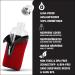 SIGG Glass Water Bottle Stella Red 17 oz - Leakproof with Neoprene Pouch - BPA Free & Dishwasher Safe - Eco-friendly Recycled Glass - Buy Online on GoSupps.com
