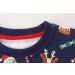 Dinosaur Sweatshirt for Boys | Cotton Long Sleeve Pullover | Kids Casual Top for Toddlers | Baby Clothes 1-8 Years | Christmas Santa Claus Design | 3-4 Years - Buy Online on GoSupps.com
