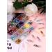 Ebanku 2 Boxing Holographic Nail Art Foil Flakes - Gold & Silver Glitter Confetti for DIY Nail Art Decoration - Buy Online on GoSupps.com