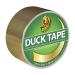 Duck Brand 280748 Duct Tape, Single Roll, Metallic Gold Metallic Gold Single Roll