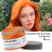 Temporary Orange Hair Color | Styling Pomade Wax for Men & Women | Perfect for Parties Cosplay & Halloween - 4.23 oz - Buy Online on GoSupps.com